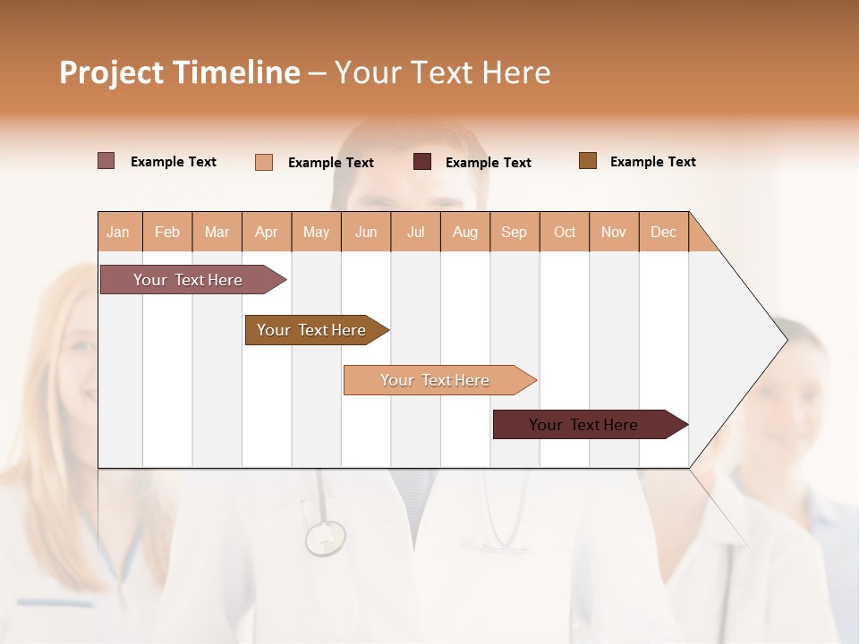 A Group Of Doctors Standing In Front Of A Whiteboard PowerPoint Template