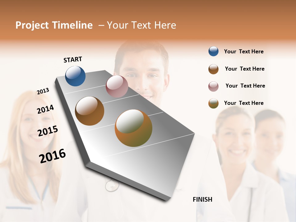 A Group Of Doctors Standing In Front Of A Whiteboard PowerPoint Template