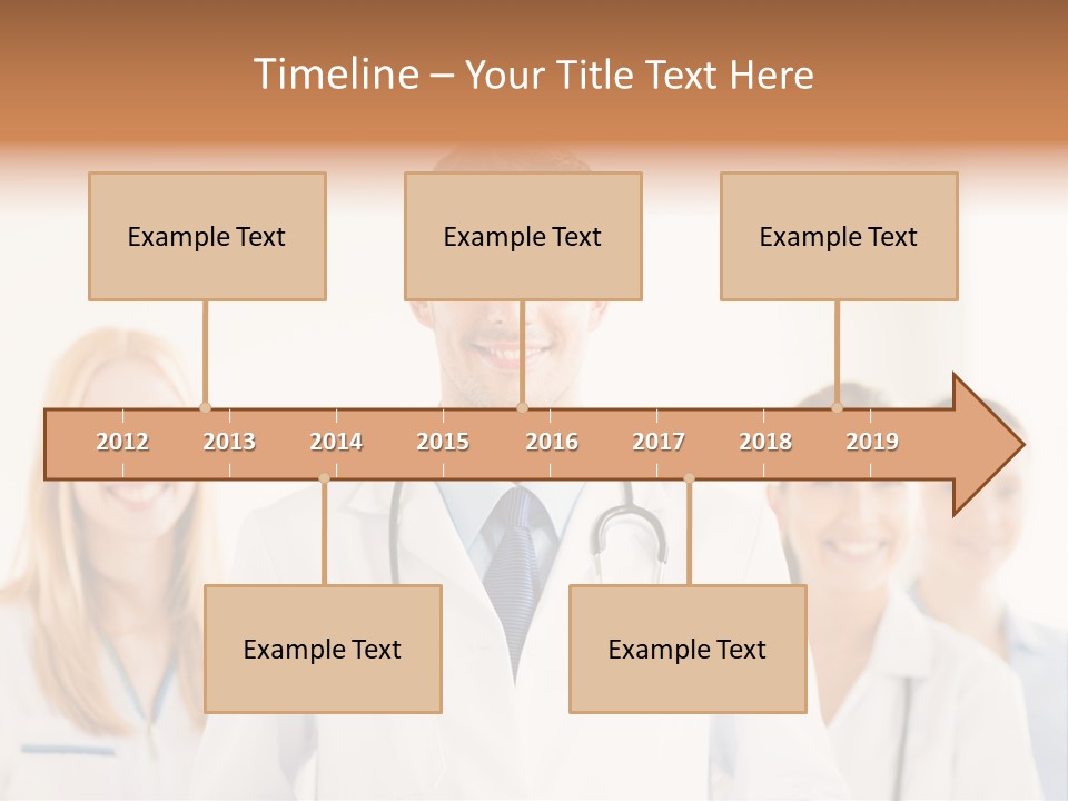 A Group Of Doctors Standing In Front Of A Whiteboard PowerPoint Template