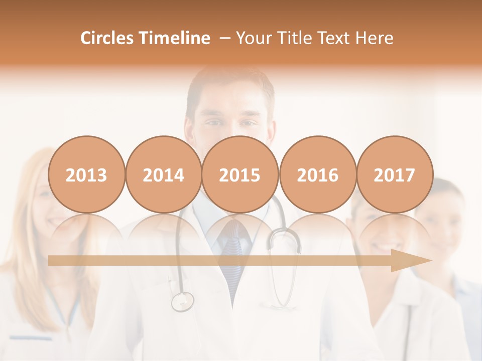 A Group Of Doctors Standing In Front Of A Whiteboard PowerPoint Template