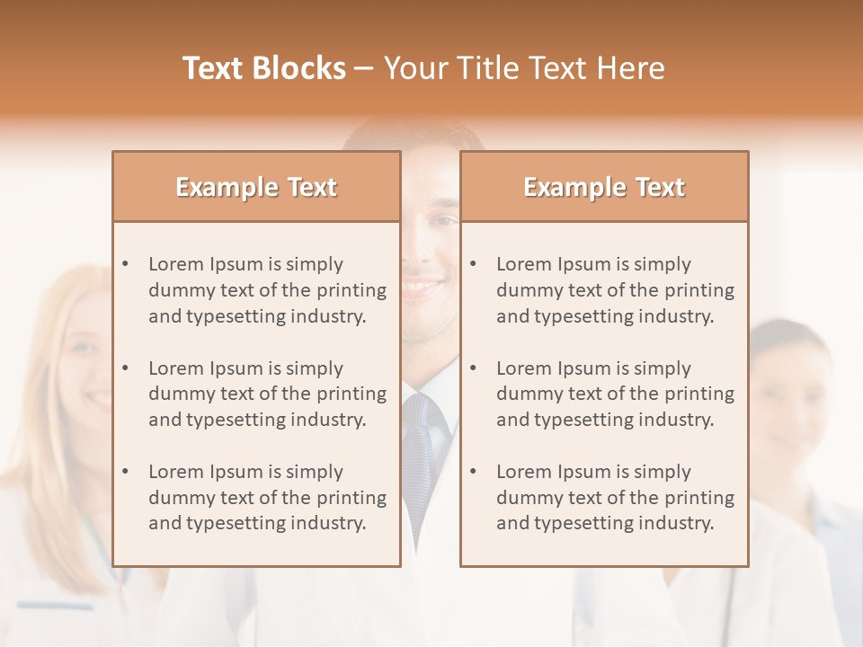A Group Of Doctors Standing In Front Of A Whiteboard PowerPoint Template