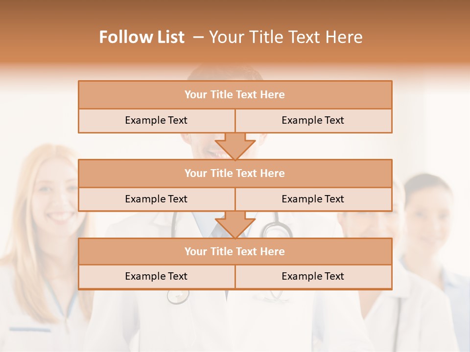 A Group Of Doctors Standing In Front Of A Whiteboard PowerPoint Template