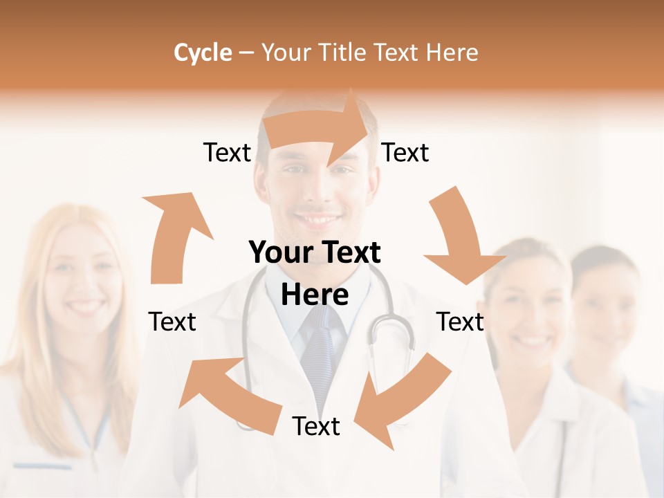 A Group Of Doctors Standing In Front Of A Whiteboard PowerPoint Template