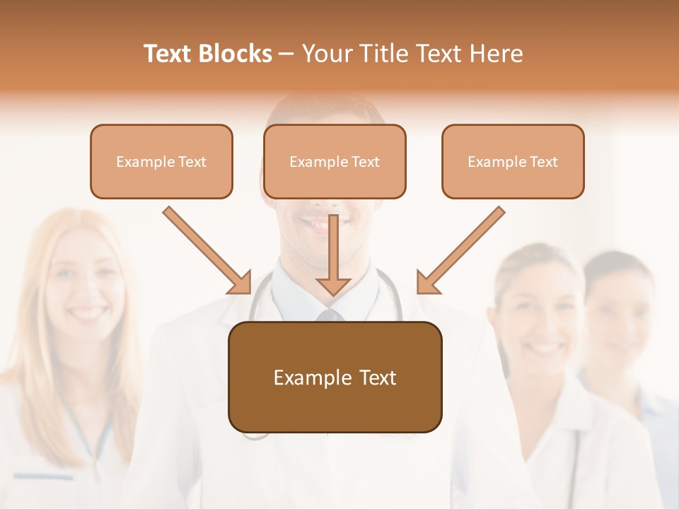 A Group Of Doctors Standing In Front Of A Whiteboard PowerPoint Template