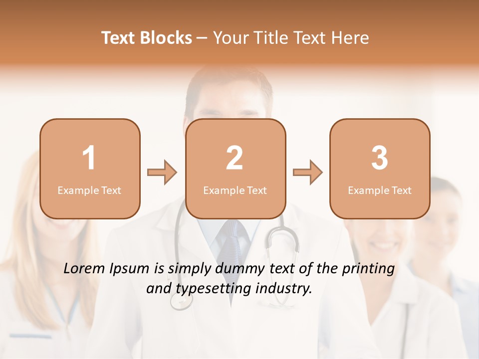 A Group Of Doctors Standing In Front Of A Whiteboard PowerPoint Template