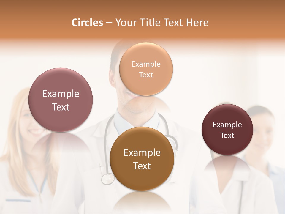 A Group Of Doctors Standing In Front Of A Whiteboard PowerPoint Template