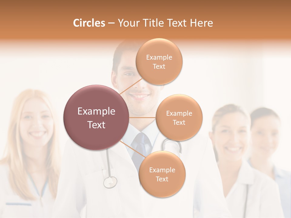 A Group Of Doctors Standing In Front Of A Whiteboard PowerPoint Template