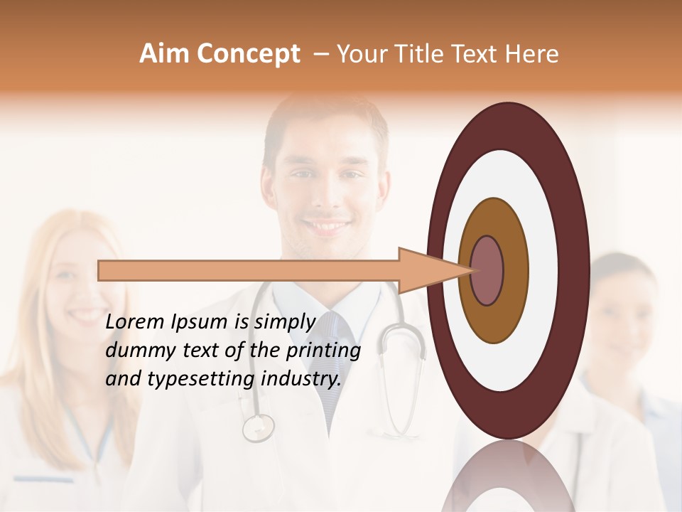 A Group Of Doctors Standing In Front Of A Whiteboard PowerPoint Template