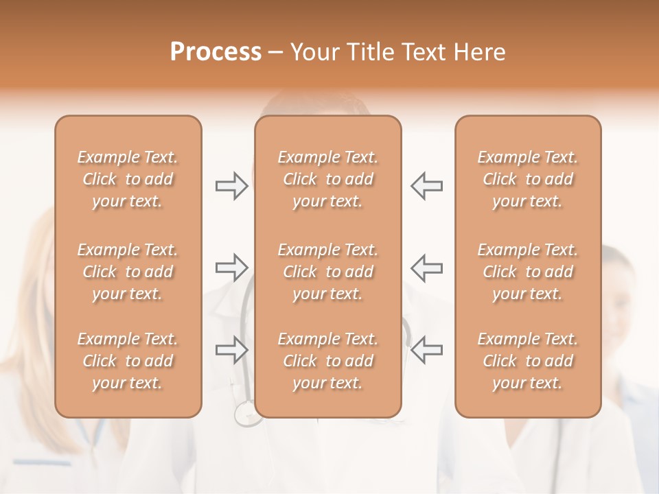 A Group Of Doctors Standing In Front Of A Whiteboard PowerPoint Template