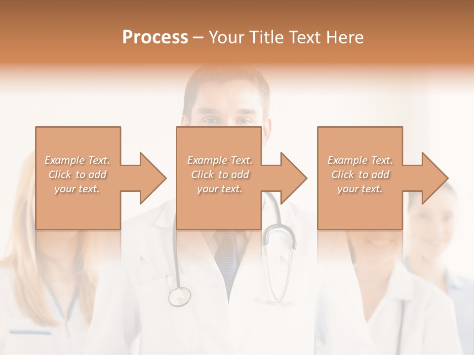 A Group Of Doctors Standing In Front Of A Whiteboard PowerPoint Template