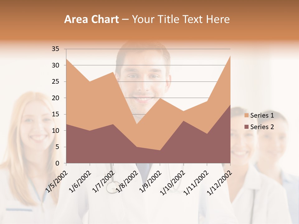 A Group Of Doctors Standing In Front Of A Whiteboard PowerPoint Template