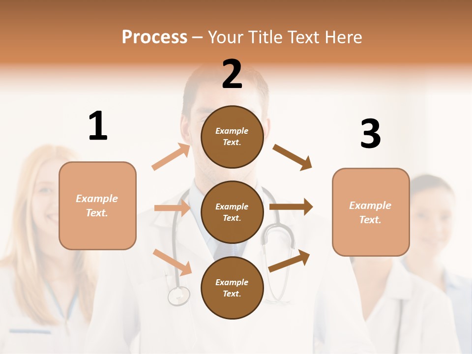 A Group Of Doctors Standing In Front Of A Whiteboard PowerPoint Template