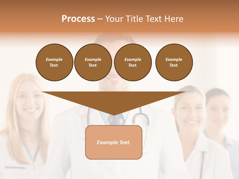 A Group Of Doctors Standing In Front Of A Whiteboard PowerPoint Template