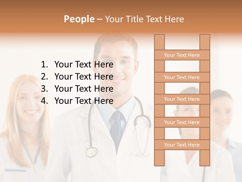 A Group Of Doctors Standing In Front Of A Whiteboard PowerPoint Template
