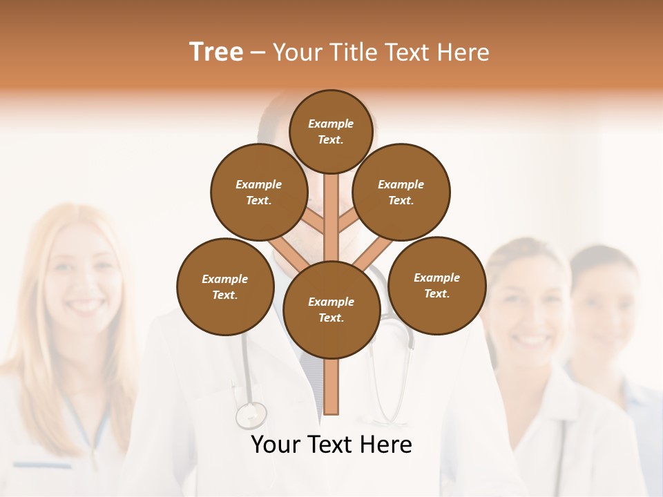 A Group Of Doctors Standing In Front Of A Whiteboard PowerPoint Template