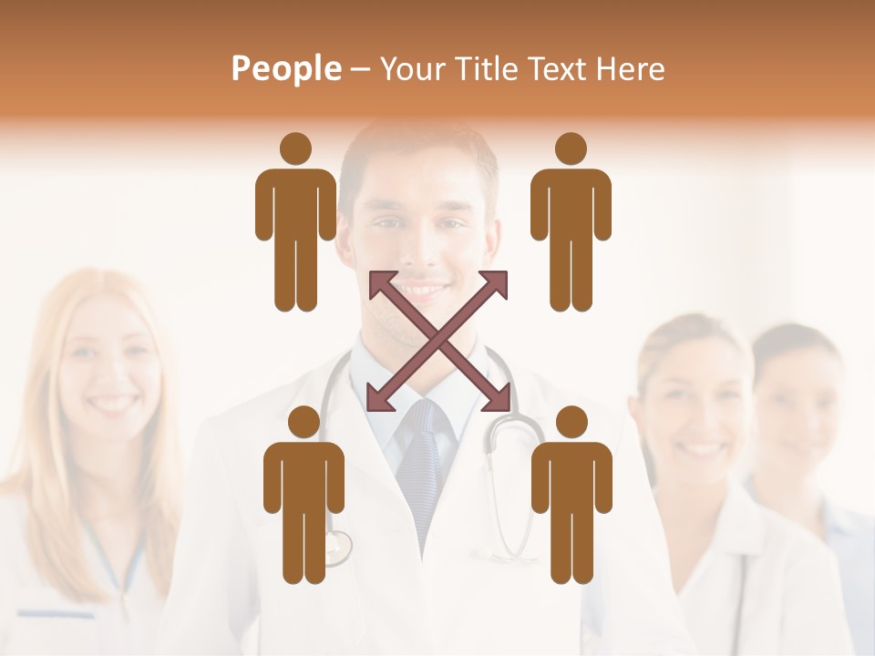 A Group Of Doctors Standing In Front Of A Whiteboard PowerPoint Template