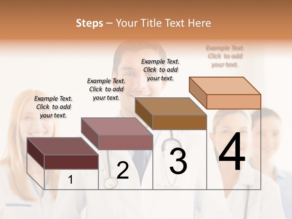 A Group Of Doctors Standing In Front Of A Whiteboard PowerPoint Template