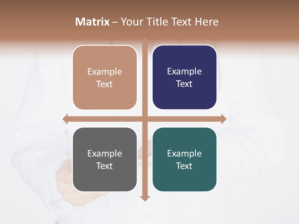 Man Clinic Hospital PowerPoint Template