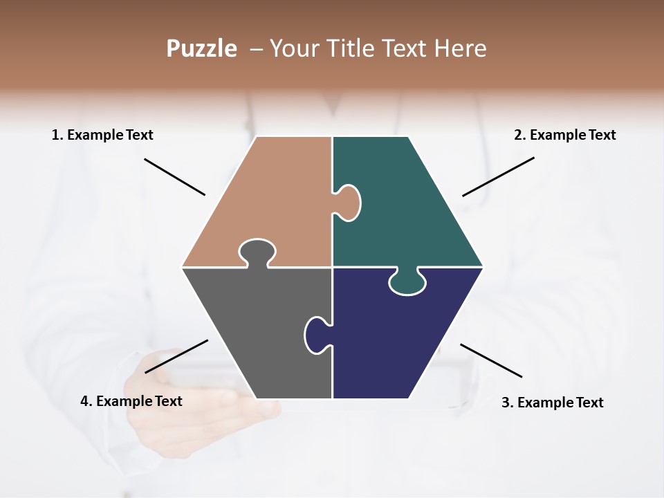 Man Clinic Hospital PowerPoint Template