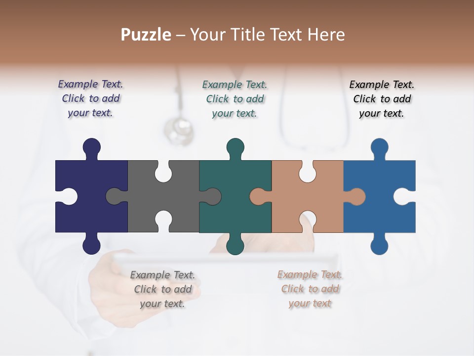 Man Clinic Hospital PowerPoint Template