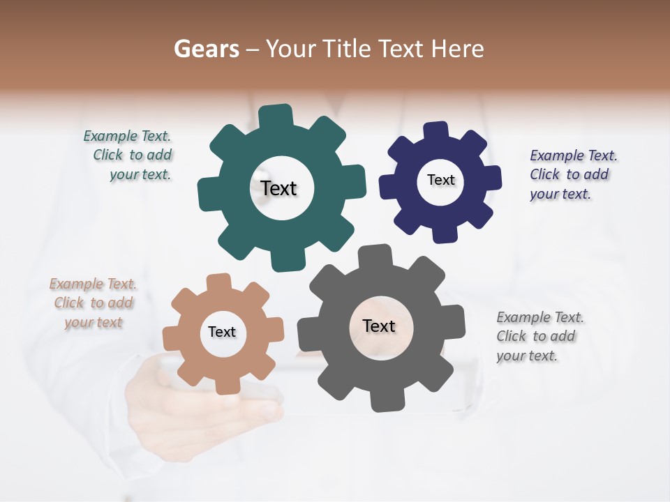 Man Clinic Hospital PowerPoint Template