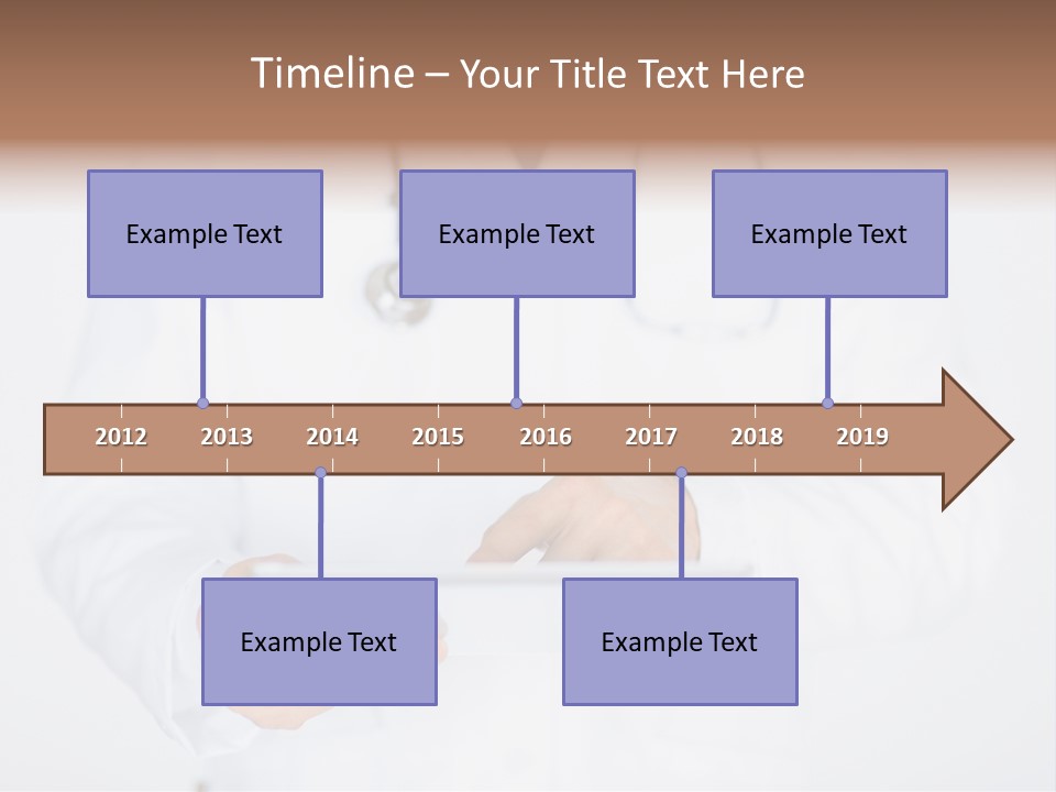 Man Clinic Hospital PowerPoint Template