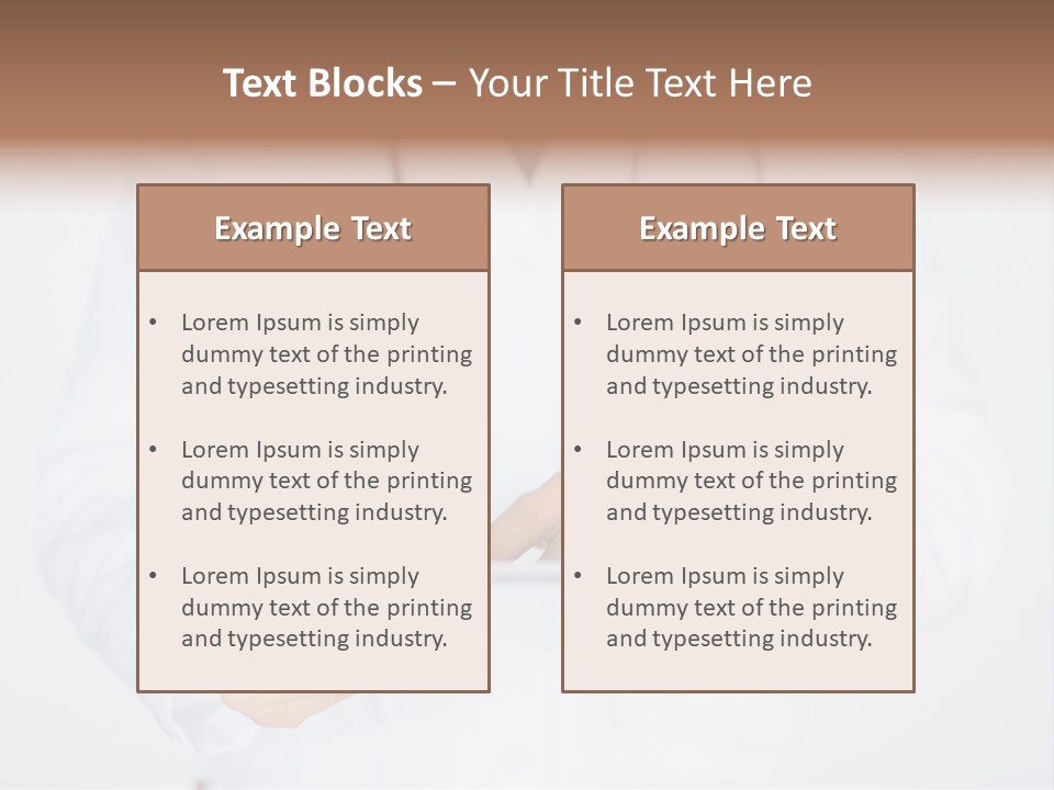 Man Clinic Hospital PowerPoint Template