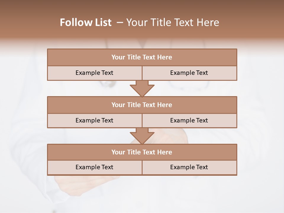 Man Clinic Hospital PowerPoint Template