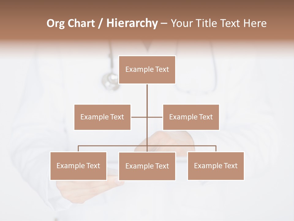 Man Clinic Hospital PowerPoint Template