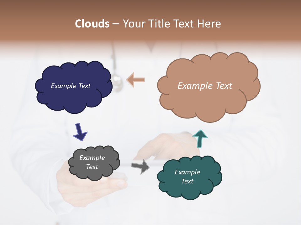 Man Clinic Hospital PowerPoint Template