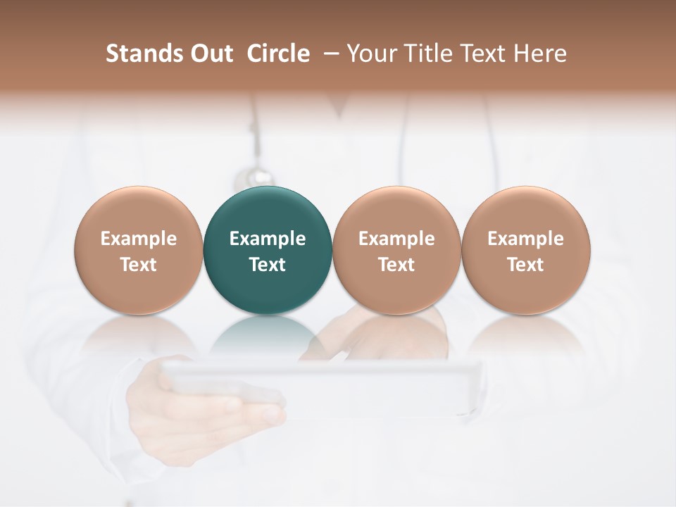 Man Clinic Hospital PowerPoint Template