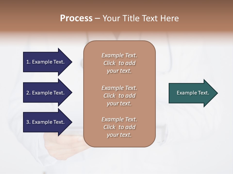 Man Clinic Hospital PowerPoint Template