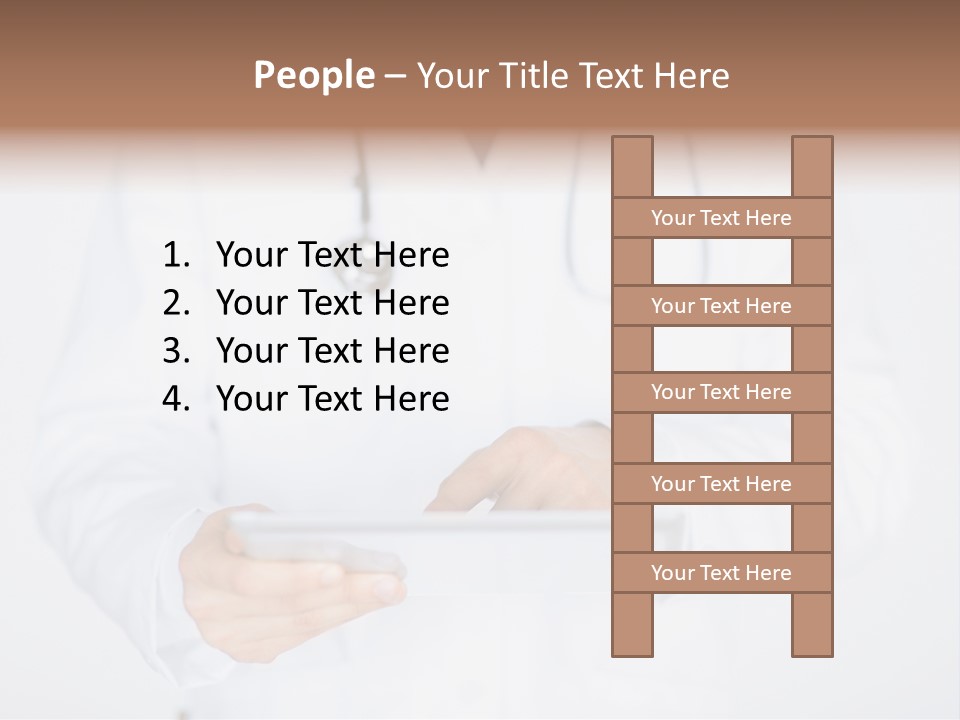 Man Clinic Hospital PowerPoint Template