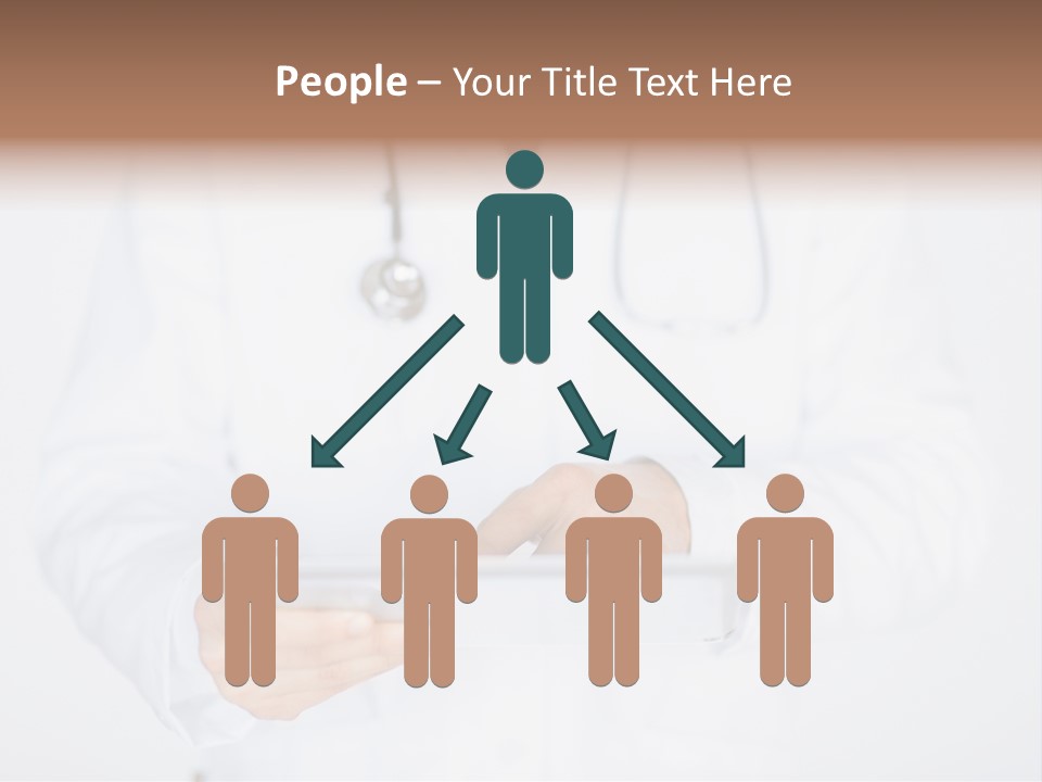 Man Clinic Hospital PowerPoint Template