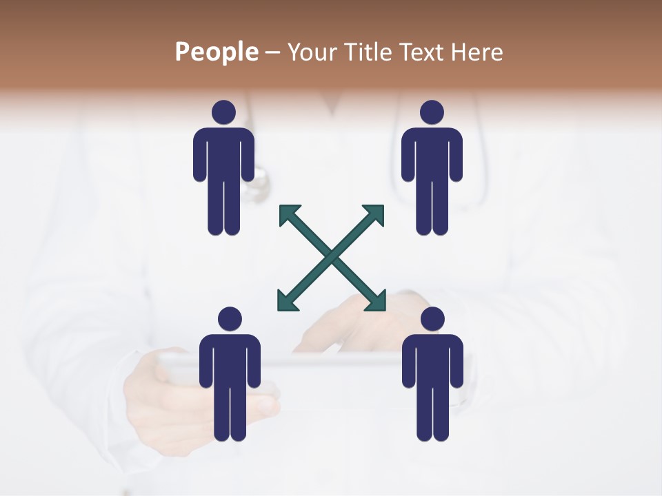 Man Clinic Hospital PowerPoint Template