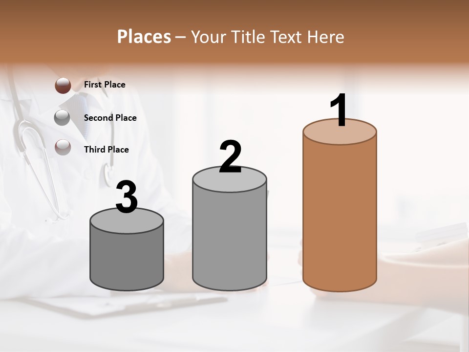 Man Clinic Hospital PowerPoint Template