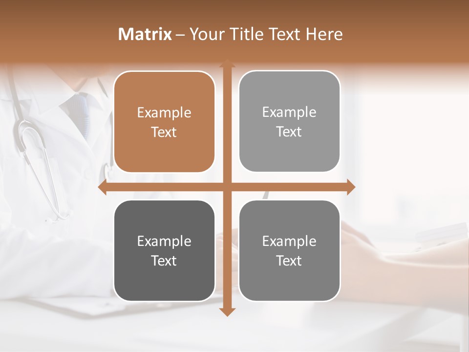 Man Clinic Hospital PowerPoint Template