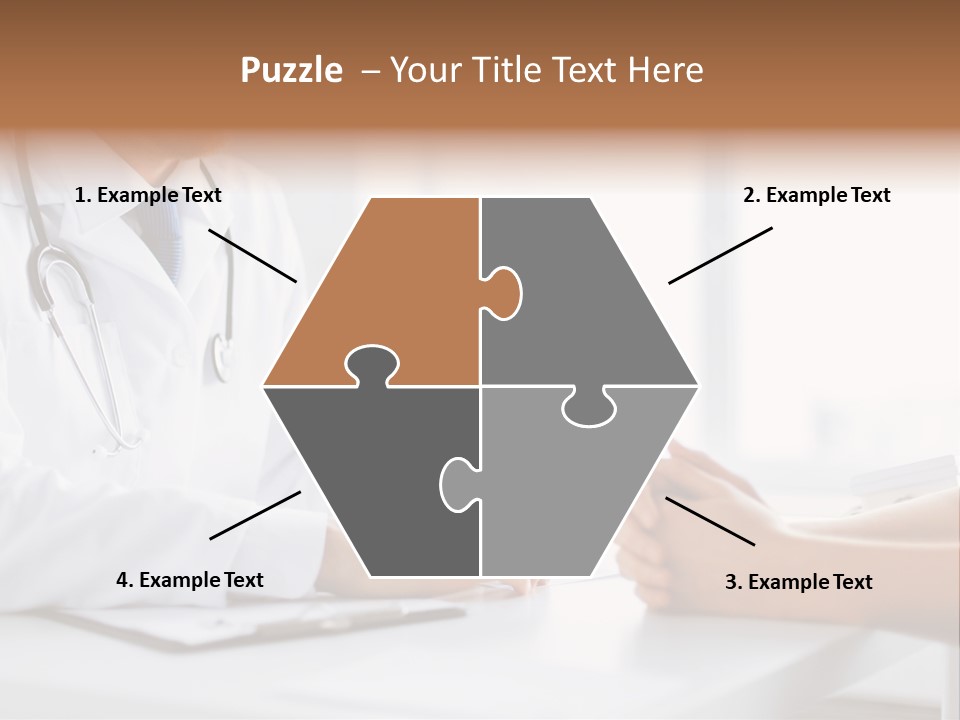 Man Clinic Hospital PowerPoint Template