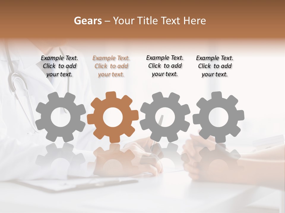 Man Clinic Hospital PowerPoint Template