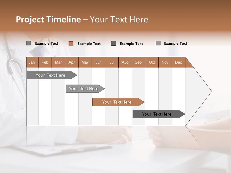 Man Clinic Hospital PowerPoint Template