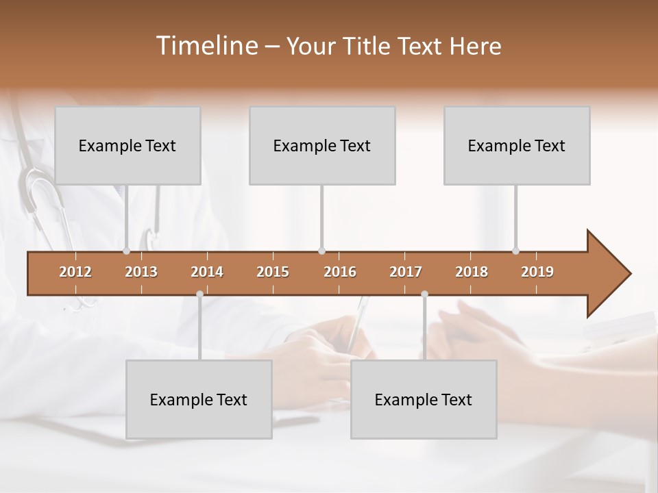 Man Clinic Hospital PowerPoint Template