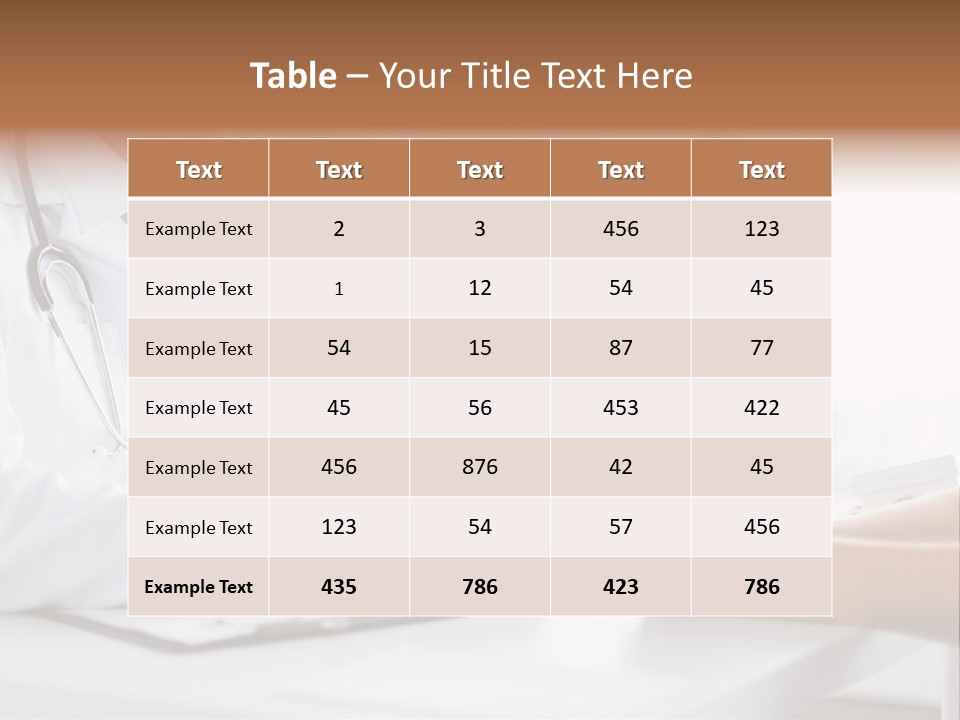 Man Clinic Hospital PowerPoint Template