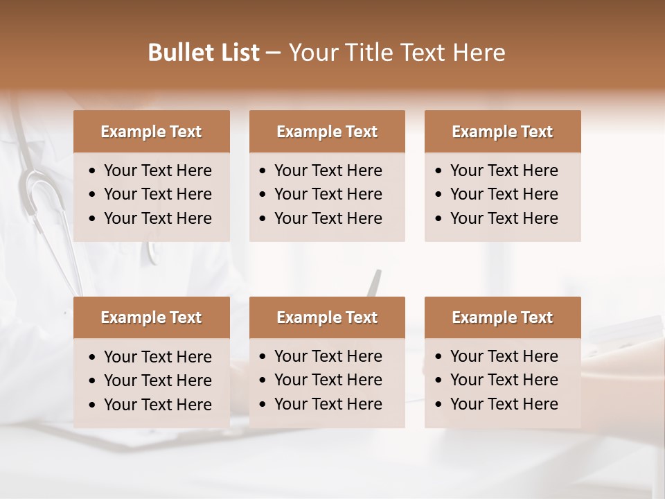 Man Clinic Hospital PowerPoint Template