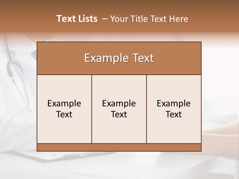 Man Clinic Hospital PowerPoint Template