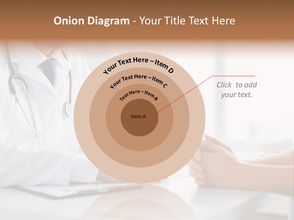 Man Clinic Hospital PowerPoint Template