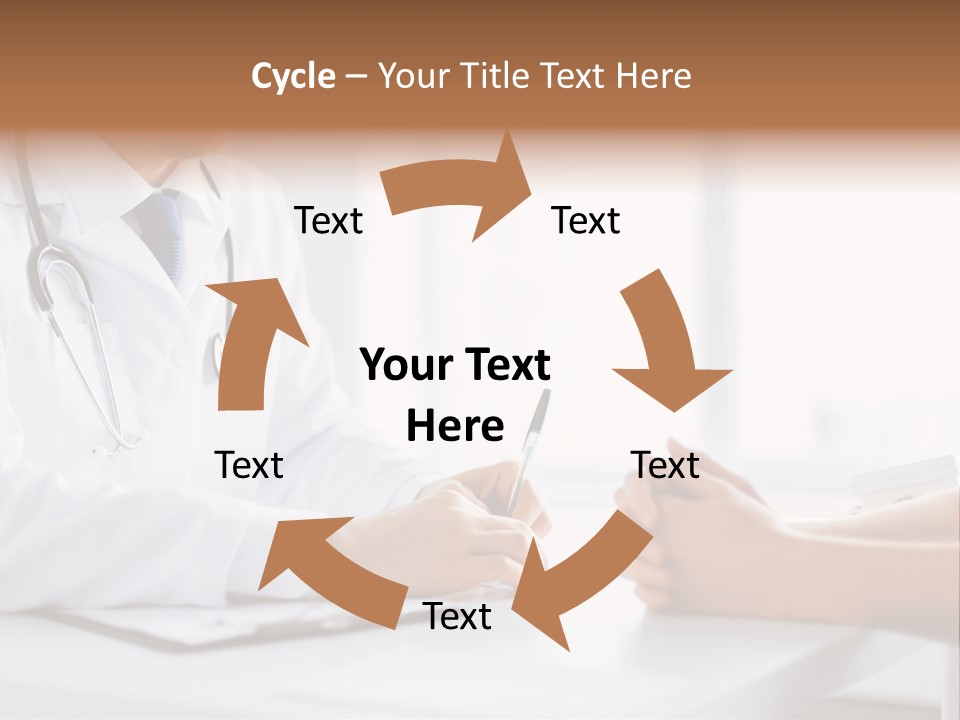 Man Clinic Hospital PowerPoint Template