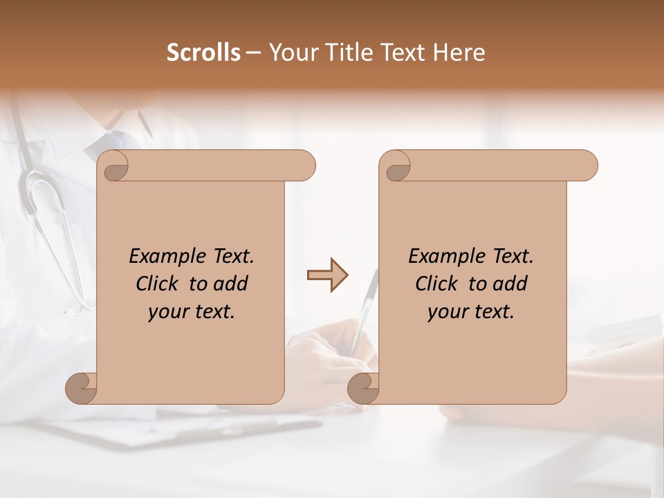 Man Clinic Hospital PowerPoint Template