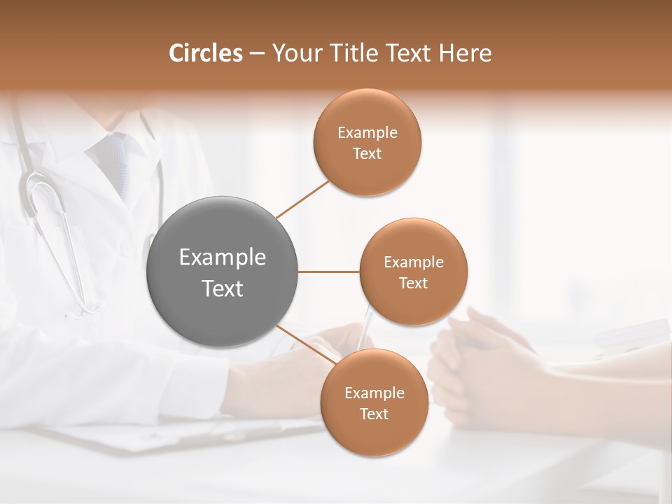 Man Clinic Hospital PowerPoint Template