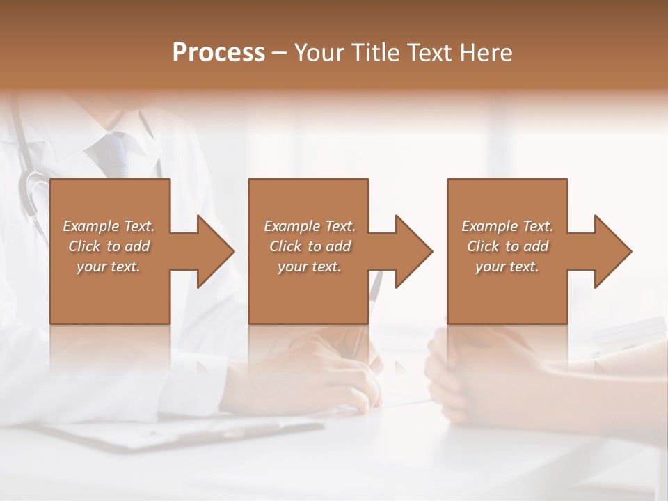 Man Clinic Hospital PowerPoint Template