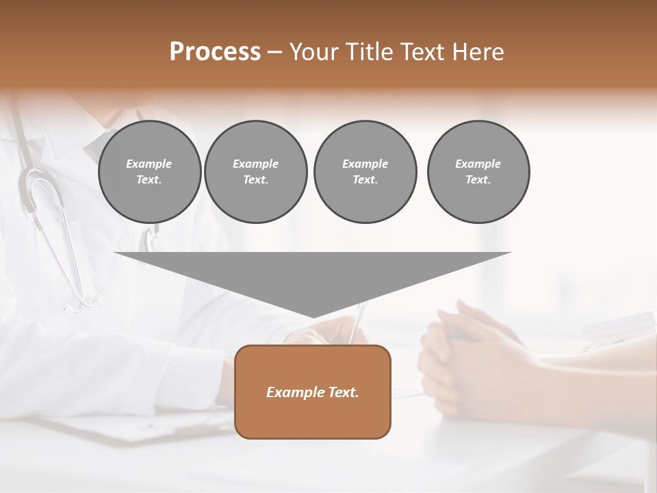 Man Clinic Hospital PowerPoint Template